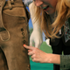 Illustration for article titled Fingers-On with the MP3 Lederhosen and Hunting Jacket